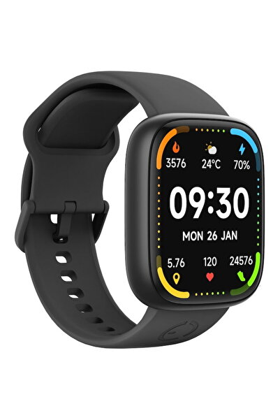 MAXCOM Smartwatch EcoWatch 6, 1.83" TFT-LCD Screen, Black