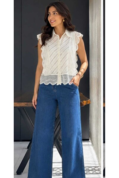 Minası Butik ELİSA DANTEL GÖMLEK