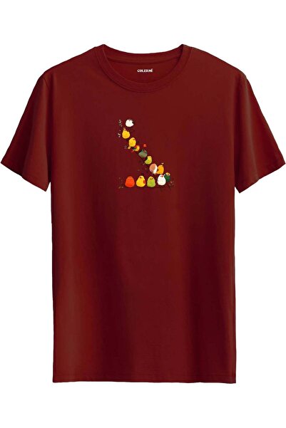 Colermi Colorful Bird Printed T-Shirt