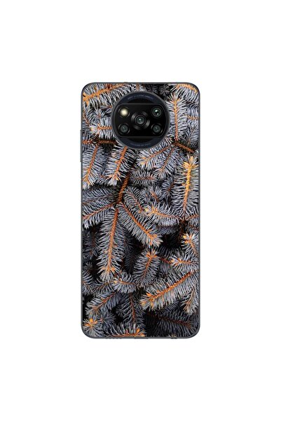 OEM Husa compatibila cu Xiaomi Poco X3 Pro Silicon Gel Tpu Model Crengi de Brad