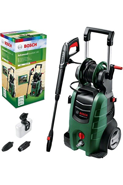 Bosch Yüksek Basınçlı Yıkama Makinesi Advancedaquatak 140, 2100 W, 140 Bar Ba...