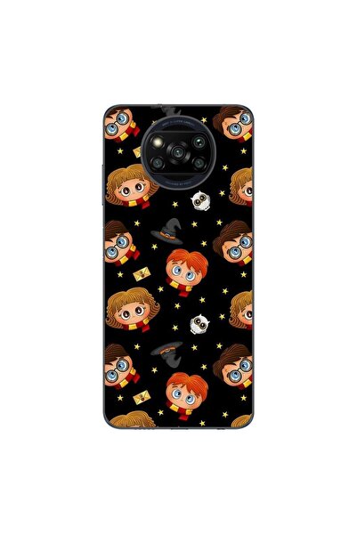OEM Калъф, съвместим с Xiaomi Poco X3 Pro, силиконов гел TPU, с десен Хари По...