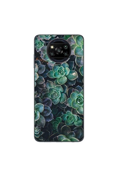 OEM Husa compatibila cu Xiaomi Poco X3 Pro Silicon Gel Tpu Model Flori de Stanca
