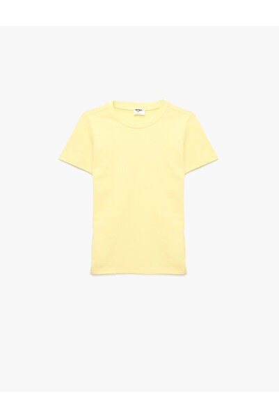 Koton Cotton Short Sleeve Crew Neck Basic T-Shirt