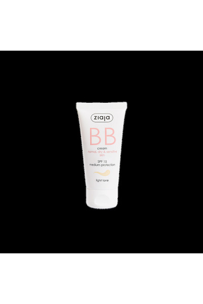 Ziaja BB cream with SPF15, shade for normal to dry skin, 50 ml,