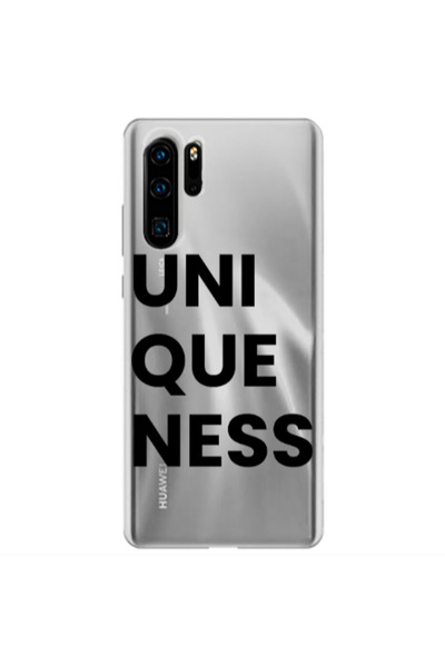 Other Huawei P30 Pro Uni Que Nesss Transparent Silicone TPU Θήκη