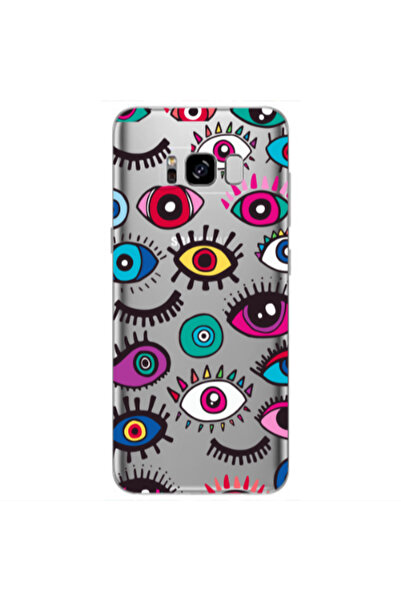 Other Samsung S8 Plus Multiple eyes Transparent Silicone TPU Θήκη