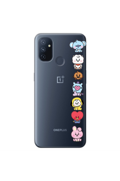 Other Oneplus Nord 100 Lovely animals Transparent Silicone TPU Θήκη
