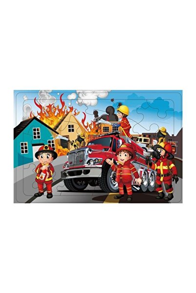 OEM Educational Puzzle for Children, Firefighters, Learning through Play, 24 ...