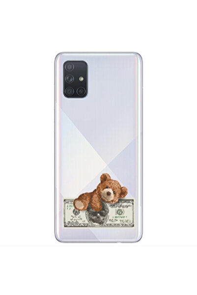 Other Samsung A71 Money Style Transparent Silicone TPU Θήκη