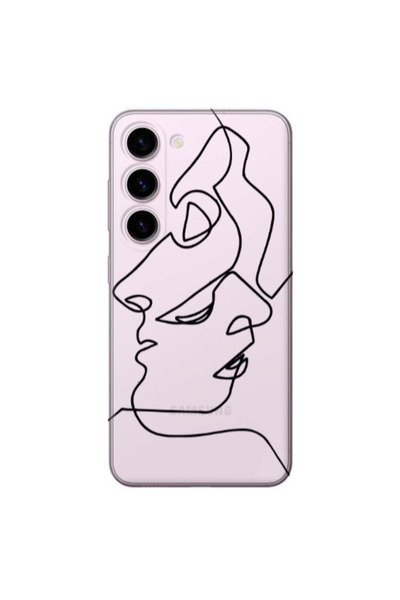 Other Samsung S23 Plus intertwined Transparent Silicone TPU Θήκη