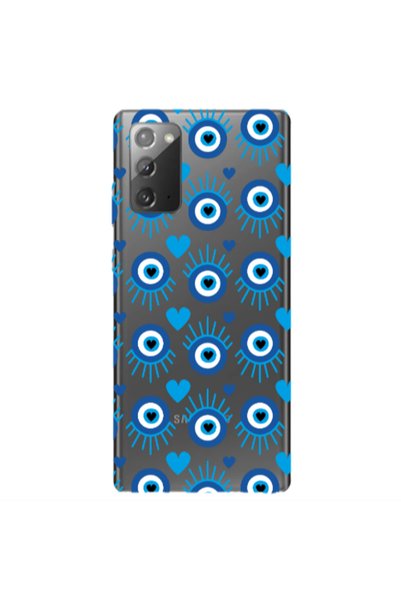 Other Samsung Note 20 Heart Eye Transparent Silicone TPU Θήκη