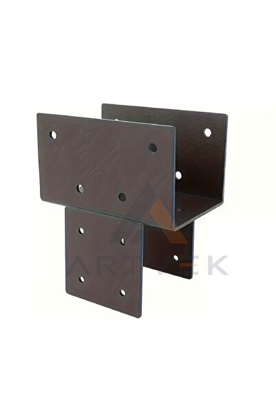 Artvek U Tipi Ahşap Direk Bağlantı Braketi (Pergola / Kolon Ayağı)
