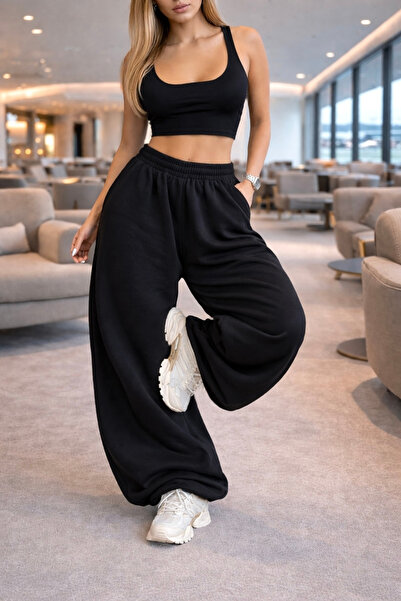 STYKEER بنطلون رياضي صيفي فضفاض بتصميمين: قم بتعديل الأرجل حسب الرغبة، سواء ك...