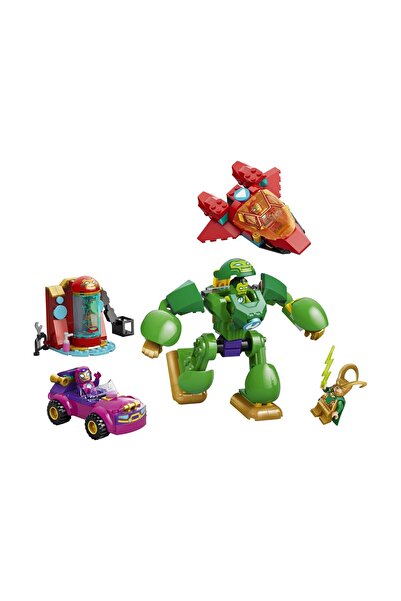 LEGO Marvel Iron Man și prietenii săi grozavi Loki vs. Echipa Iron Man (11211)