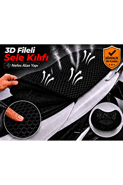 Vi Caro Mondial 125 MG Deluxe navlaka za sedlo motocikla 3D mrežasta navlaka ...