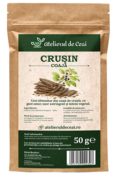 atelierul de ceai Ceai de coajă de crușin