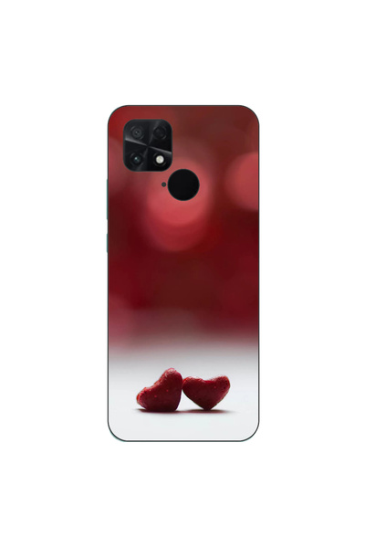OEM Case compatible with Xiaomi Poco C40 Silicone Gel Tpu Pattern Little Hearts