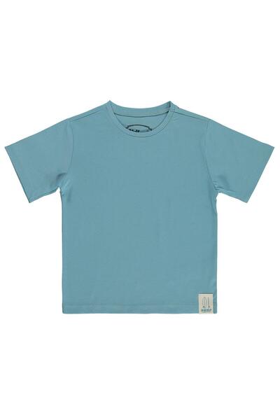 Civil Boys تي شيرت بتصميم Basic Surf Label للأعمار من 2 إلى 5 سنوات - أزرق