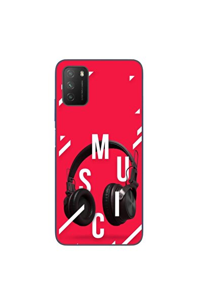 OEM Husa compatibila cu Xiaomi Poco M3 Silicon Gel Tpu Model Music Headphones