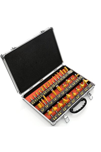 Tagred Professional Set de freze pentru lemn, Tagred TA4002, 35 piese, oțel HS