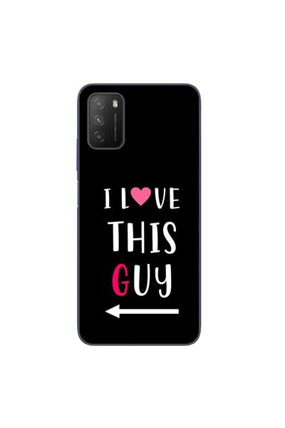OEM Case compatible with Xiaomi Poco M3 Silicone Gel Tpu Pattern Couples I lo...