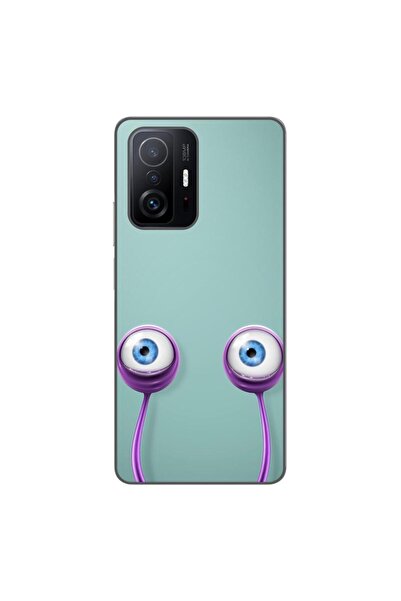 OEM Case compatible with Xiaomi Mi 11T, Mi 11T Pro Silicon Gel Tpu Pattern Sn...