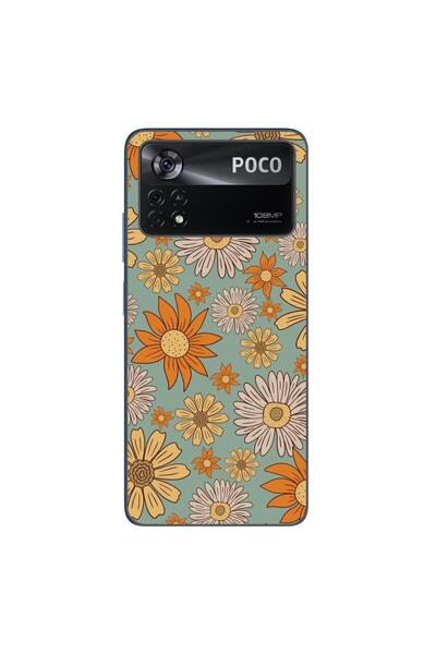OEM Case compatible with Xiaomi Poco X4 Pro Silicone Gel Tpu Pattern Vintage ...