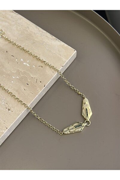 Generic Brand Serenay snake necklace - gold