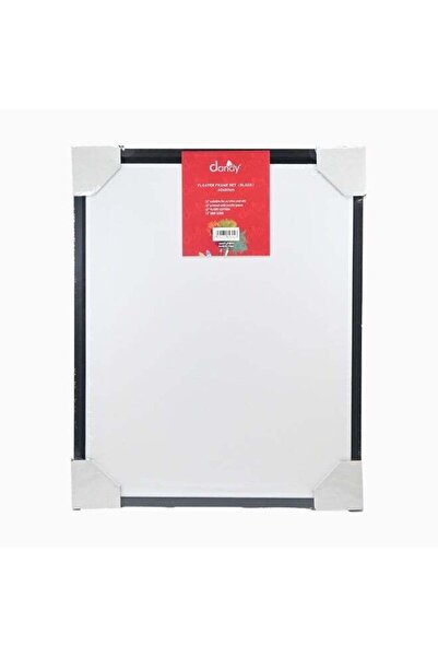 AZOZ MERCHLY White canvas print with black frame, 40*50 cm