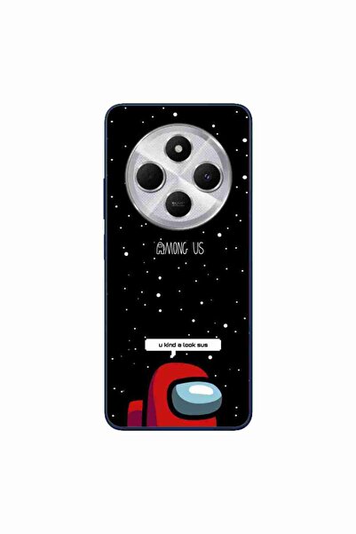 OEM Case compatible with Xiaomi Redmi 14C Silicon Gel Tpu Pattern Among Us