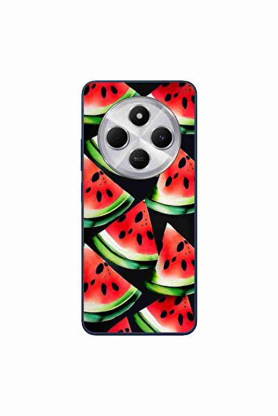 OEM Case compatible with Xiaomi Redmi 14C Silicone Gel Tpu Pattern Watermelon...