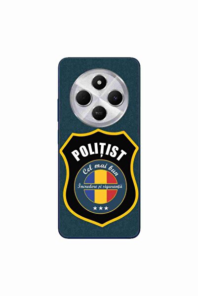 OEM Case compatible with Xiaomi Redmi 14C Silicone Gel Tpu Policeman Pattern