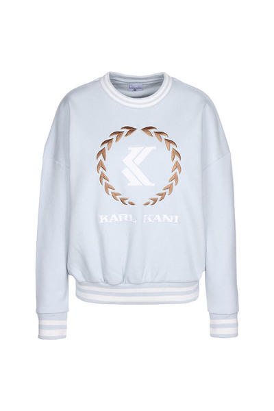 KARL KANI Womens Retro College Crew Sweatshirt XS