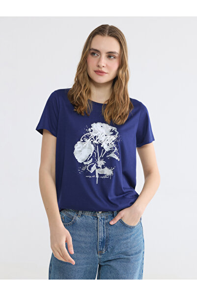 LC Waikiki Crew Neck Printed Women's T-Shirt