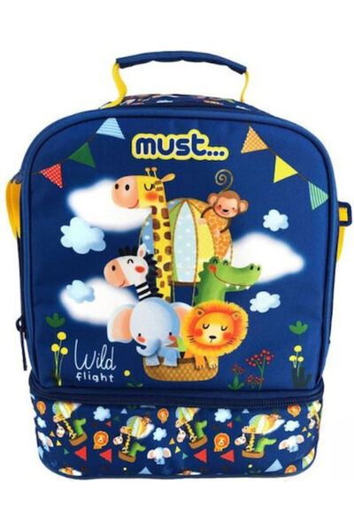Must Team Yummy School Θερμομονωτική Θήκη Φαγητού 7 λίτρα Μπλε 22 x 16 x 28 ε...