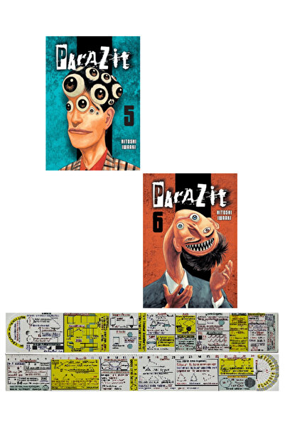 Kayıp Kıta Yayınları Parazit 5-6. Ciltler Manga Seti (Manga Ayracı ve Özel Ce...