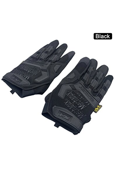 Choice Black Four Colors Polyester Antiskid Universal Gloves All Finger Outdo...