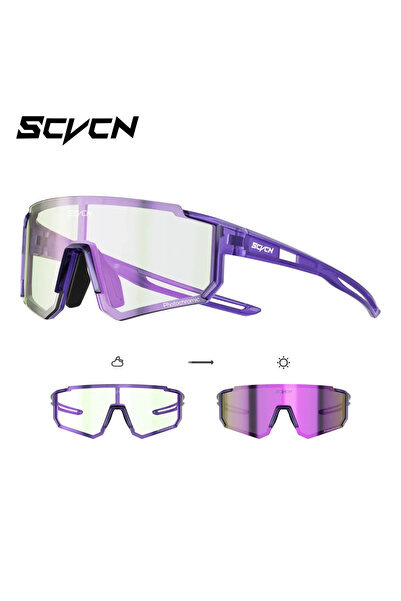 choice2 نظارات شمسية رياضية للفتيات من Photochromic-PU-07 SCVCN، نظارات ركوب ...