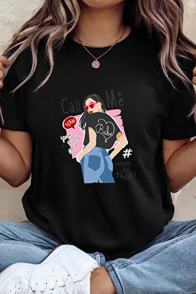 Sarah's Boutique Women's T-shirt – 100% cotton – Call Me