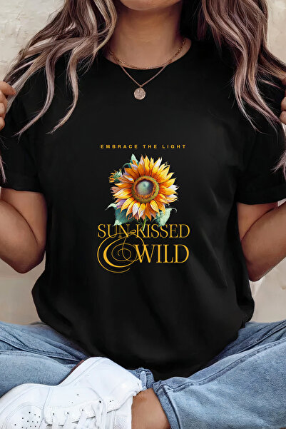 Sarah's Boutique Women's T-shirt – 100% cotton – Sunkissed Wild