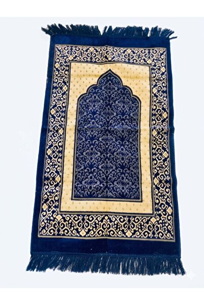 AL HANNAN TEX Namazlık dokuma 1 adet şpinger seccade (450_500 gr ) lacivert r...