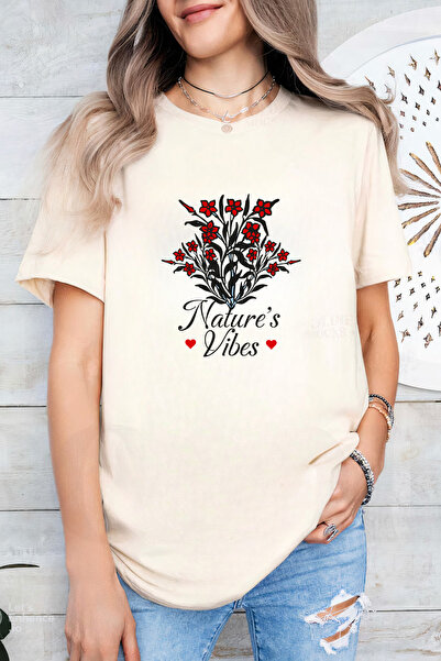 Sarah's Boutique Women's T-shirt – 100% cotton – Nature Vibes