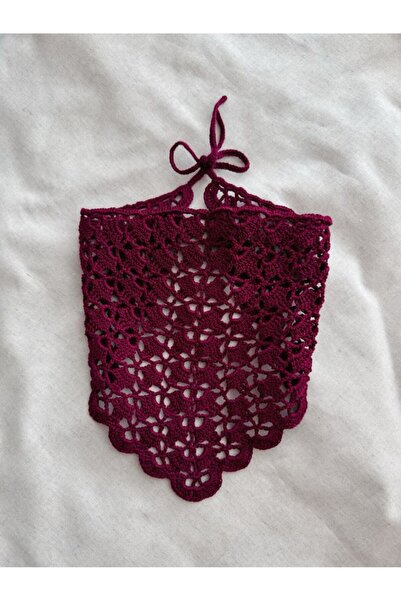 ARTTMACRAME Bandană din dantelă pentru femei, bandană din plasă