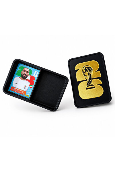 HOBİREYON Dünya Kupası/World Cup Bölmeli Sticker Saklama Kutusu (Panini Stick...
