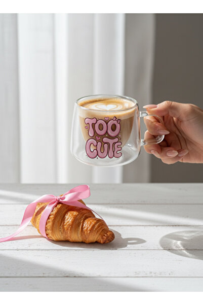 Rolin Design Too Cute çift çidarlı kupa 210ml