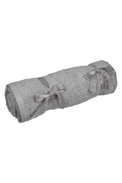 OEM Prosop față din Bumbac, Gri, Premium, Absorbant și Moale, 90x50cm