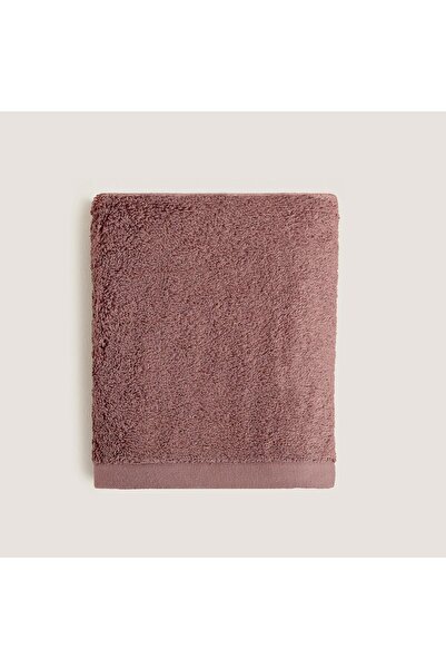 Chakra Solid Bamboo Face Towel 50X90 cm Ashy Rose