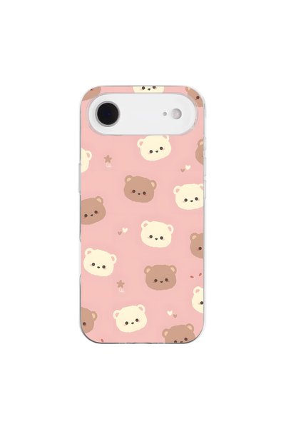 PPKin iPhone 17 Air Compatible Minies 1 Design Transparent Case