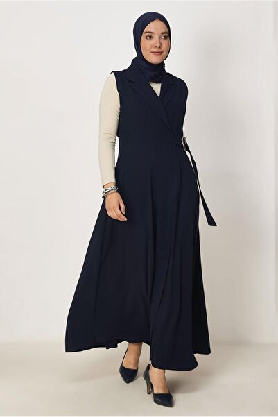 Alvina KEMER DETAYLI JİLE ELBİSE 46620